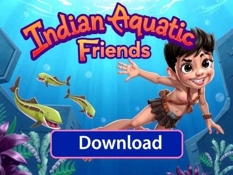 Indian Aquatic Friends Download Button